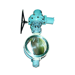 Bi-eccentric Wafer Type Electrical Butterfly Valve Type 2